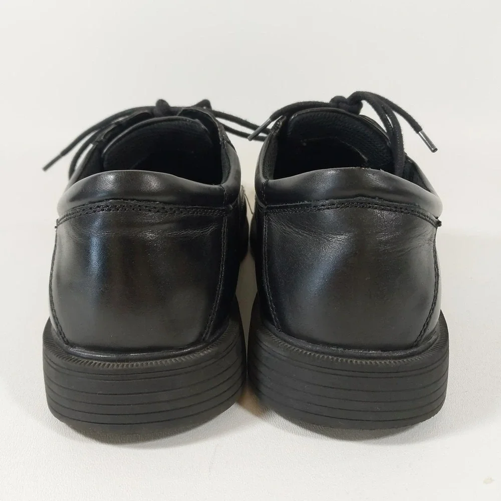 Nunn Bush Kore Comfort Gel‎ Baker Street Black Oxford Mens Size 9.5M Dress Shoes